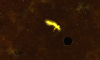 黑洞撕碎行星 罕见的“宇宙大屠杀”被NASA拍到了