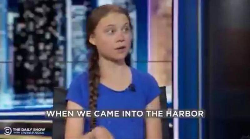 在联合国怒瞪特朗普的瑞典少女:美国空气有种臭味