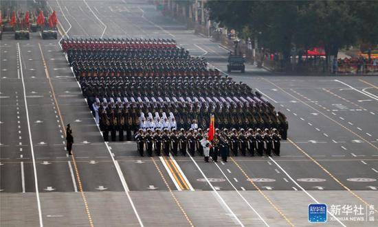 庆祝中华人民共和国成立70周年大会在京隆重举行(组图)