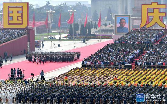 庆祝中华人民共和国成立70周年大会在京隆重举行(组图)