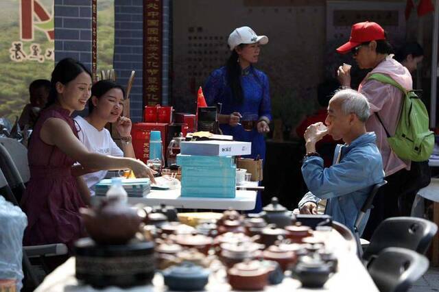 品茶八大处 中国园林茶文化节开幕