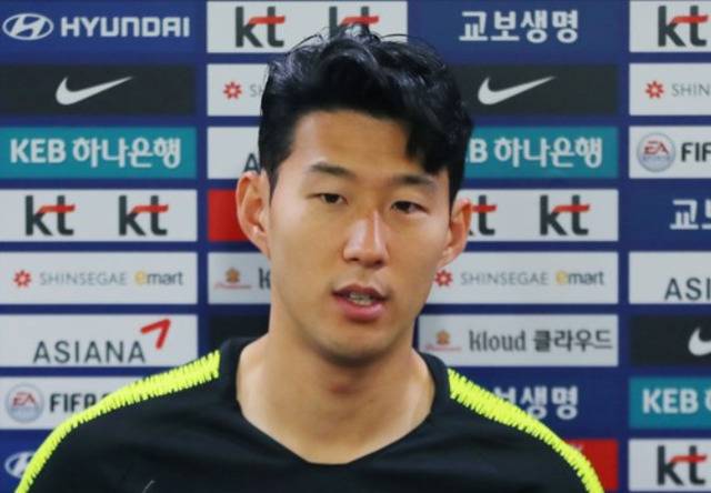 韩国球员孙兴慜，15日将在平壤参加韩朝对决赛（韩国《中央日报》）