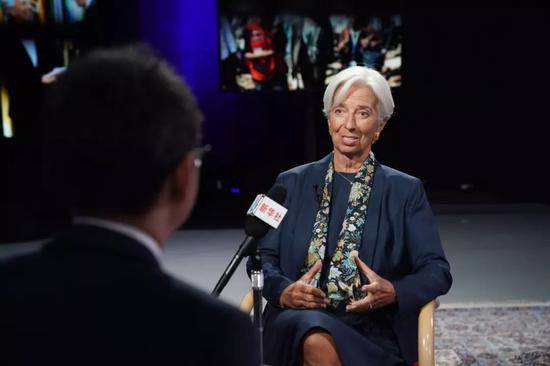 9月19日，前国际货币基金组织（IMF）总裁克里斯蒂娜·拉加德在华盛顿接受采访。新华社记者刘杰摄