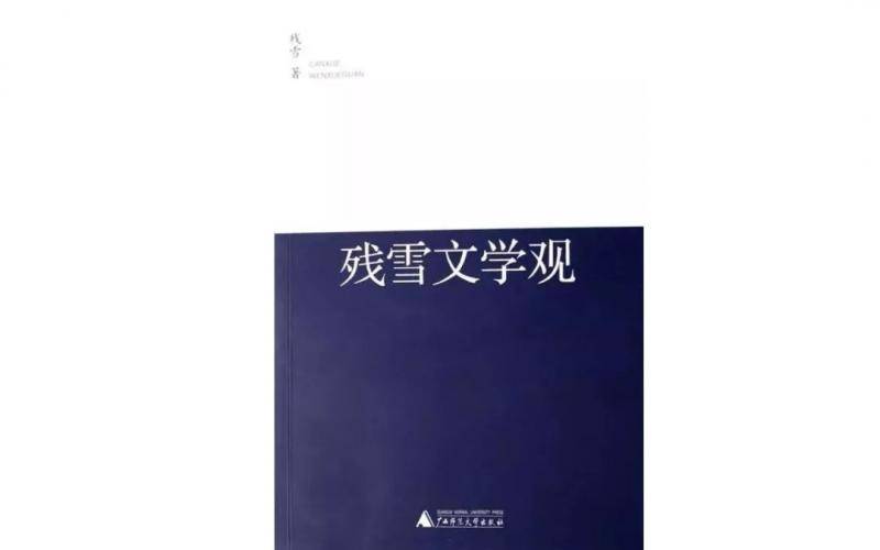 《残雪文学观》；作者：残雪；版本：广西师范大学出版社2007年6月