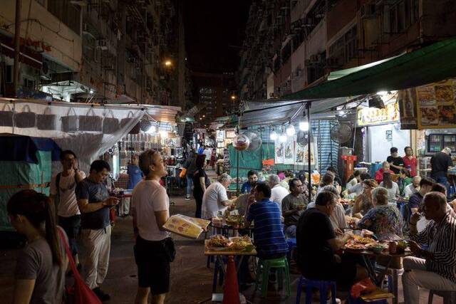 香江漫记③丨庙街：一条“平民街”浓缩了香港开埠史