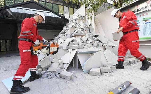 防空疏散、应急救援……北京市人防组织实战背景演练