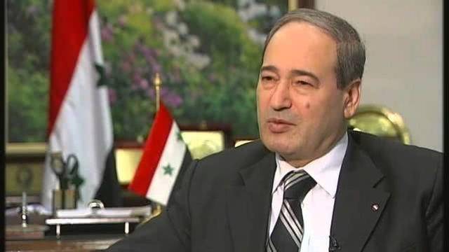 叙利亚外交部副部长视频截图：SANA电视台