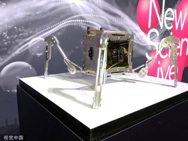 英国展出微型机器人月球车 计划于2021年送上月球