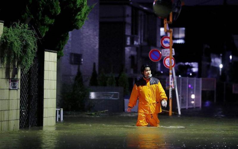 台风“海贝思”席卷日本，已造成9死126伤15人失踪