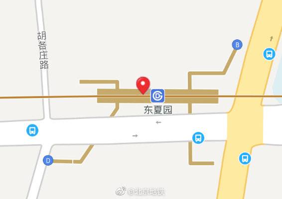 北京地铁6号线东夏园站明日投入使用