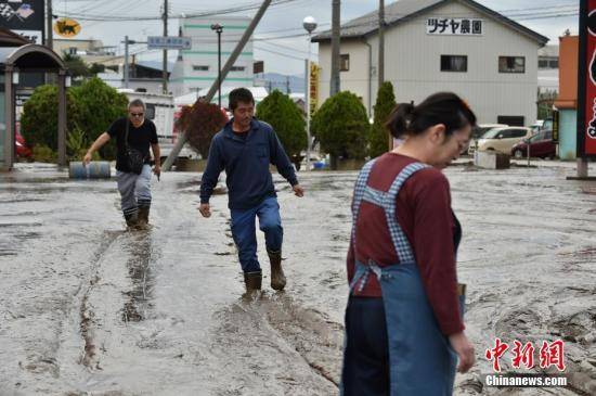台风“海贝思”已致日本79人死亡 灾区周末又迎大雨