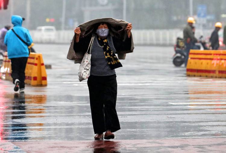 霜降逢秋雨最高气温16℃组图