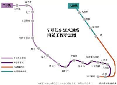 北京7号线东延室内装修已完成95% 计划年底前开通