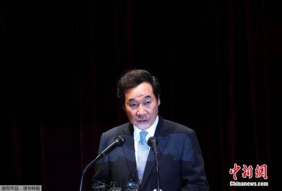 安倍与韩总理会谈约20分钟 争议问题上分歧依旧