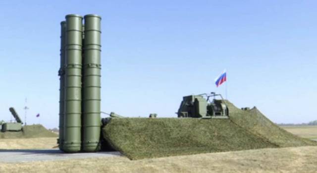  S-400防空导弹系统（图源：俄国防部）