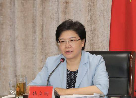 唯一副部女市长 韩立明任南京代市长