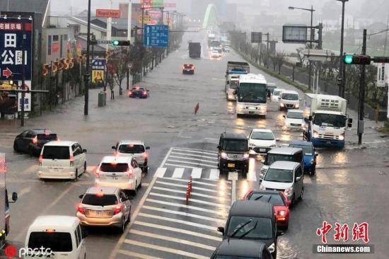 台风再袭日本引发暴雨 千叶福岛两县已有10人遇难