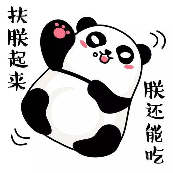 国际熊猫日何以解忧？唯有滚滚表情包(图)