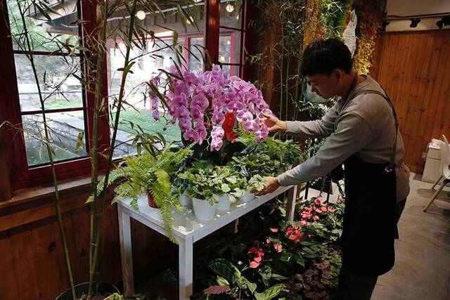 园艺驿站遍布家门口 市民做花匠体验“绿色生活”