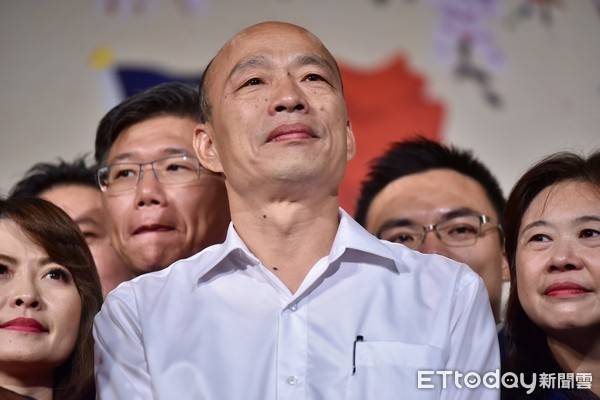 国民党2020候选人韩国瑜（图片来源：台湾“东森新闻云”）