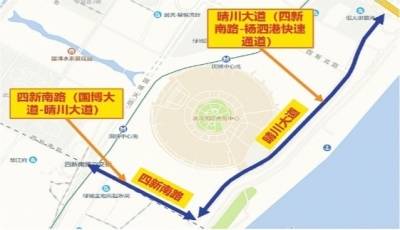 今起，军运会专用道地面层全部放开