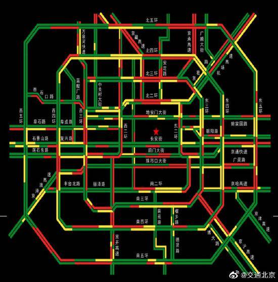 北京市交通委:目前路网运行压力突出 请错峰出行