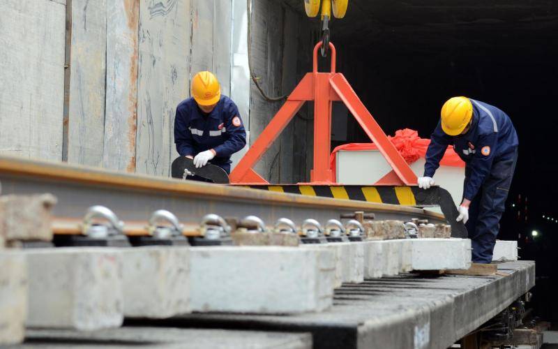 青岛地铁建设：打通“地质博物馆”