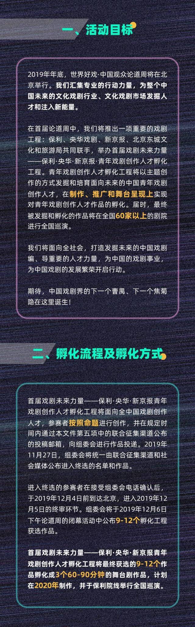 青年戏剧人才创作孵化工程启动！寻找下一个焦菊隐、曹禺