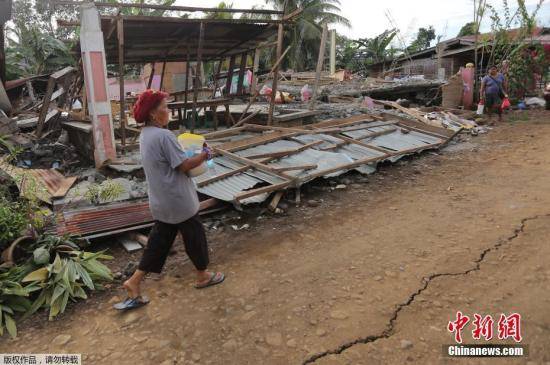 菲律宾强震已致7人死亡 系两周内第二次6级以上强震