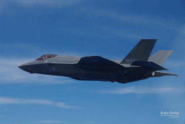 部署在日本三泽基地的F-35A图源：日本空自