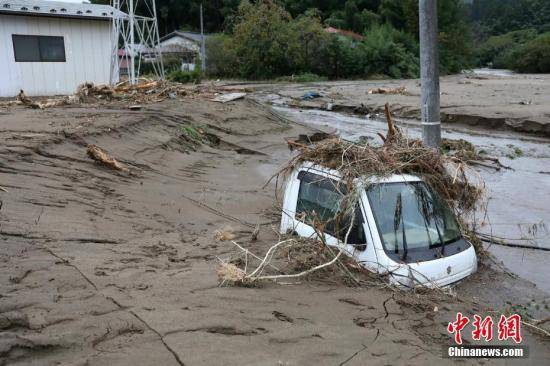 日本台风灾情严重 仍有近4000民众在避难所生活