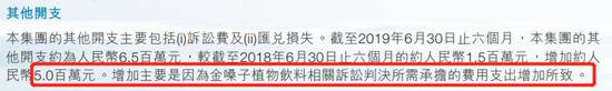 拖欠近5200万元 金嗓子包装上七旬老太成“老赖”