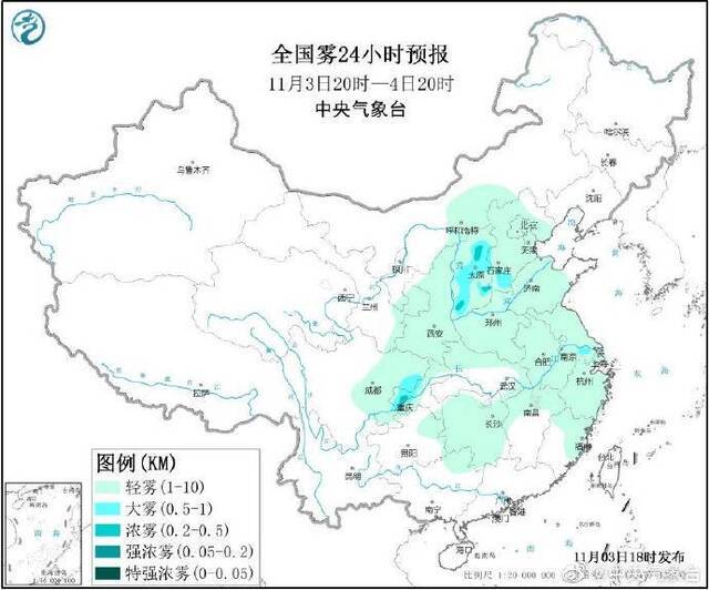4至6日北京、天津、河北等地有轻至中度霾