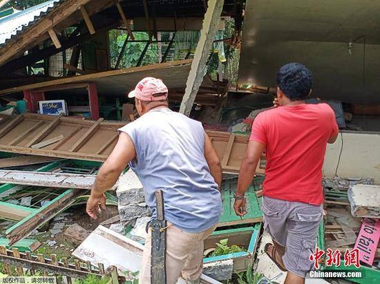 菲逾3.5万家庭近18万人受棉兰老岛地震影响