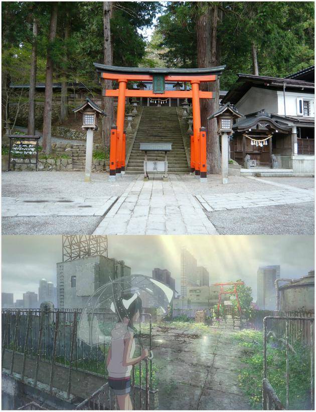 鸟居原型源于宫水神社