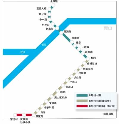 1小时内可通达武汉三大火车站