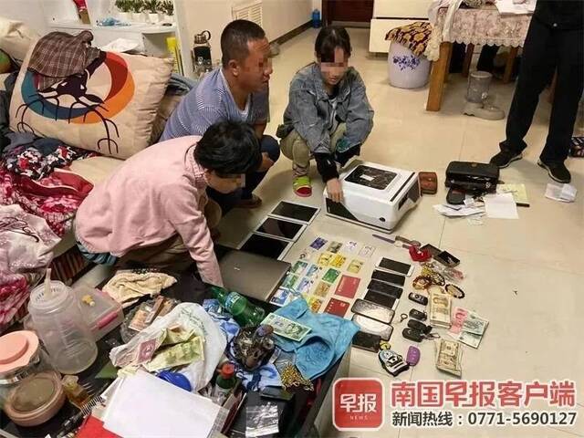 警方清查涉传人员。警方供图