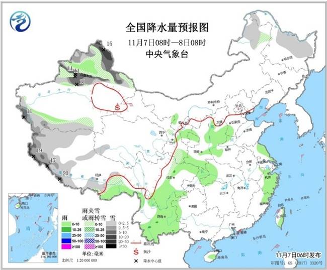 冷空气接连袭北方 西北华北将迎雨雪