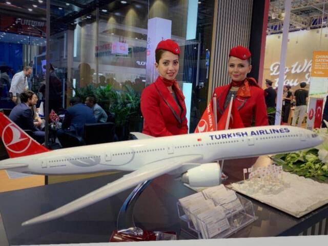 土耳其航空亮相进博会，前三季度对华货运量增长超30%