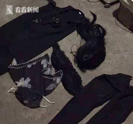 大汉男扮女装盗窃 现场演示如何秒变“女人”(图)