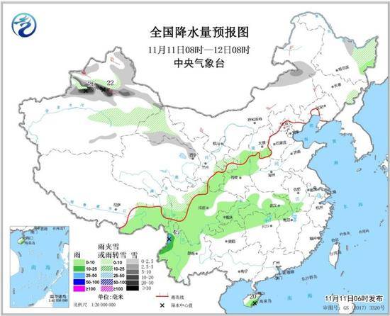 西北东北雪纷纷 冬季区域或南压至黄河下游