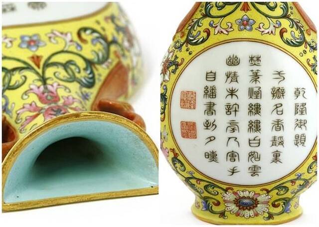 英国男子用1英镑买下的极具中国色彩小花瓶以48.4万英镑售出原来是清朝乾隆皇帝所有