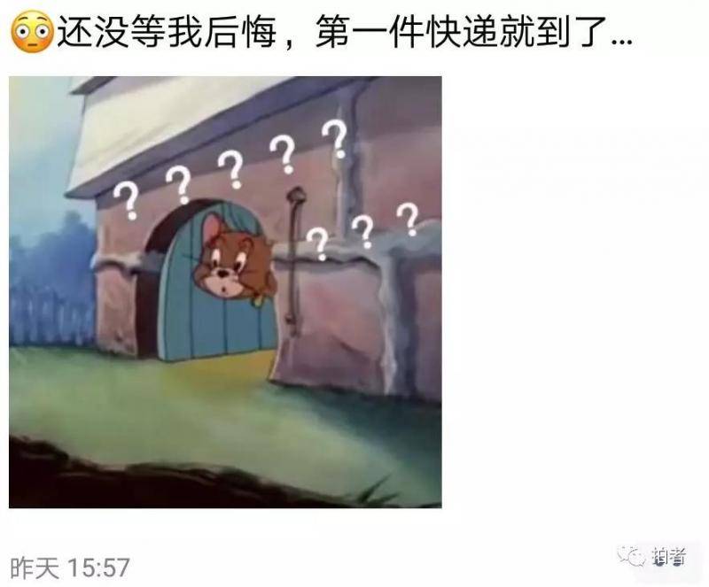 双十一之后：“还没等我后悔，快递就到了？”