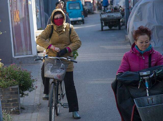 阵风8级降温10℃冬天真的来了组图