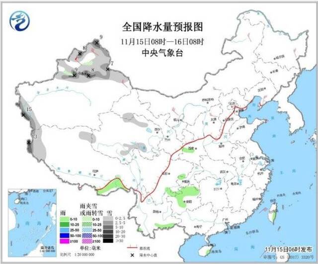 强冷空气周末影响我国大部地区 局地降温可达15℃