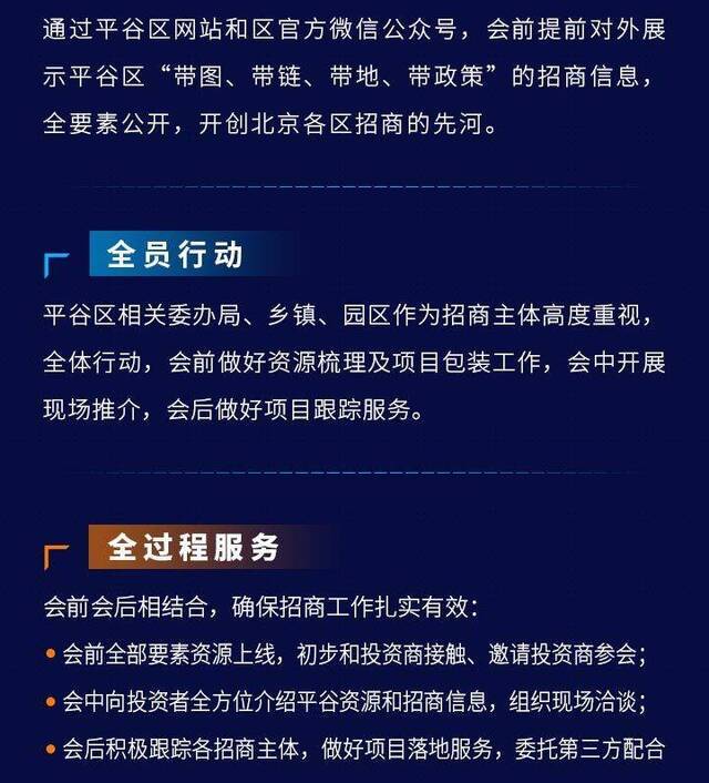 快来围观！这个推介会将开北京各区招商先河