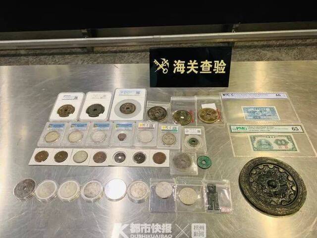 旅客行李过X光机引海关注意 经查有国家三级文物