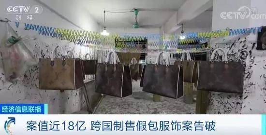 中阿警方破假冒箱包服饰案涉案18亿元 卖给了谁？