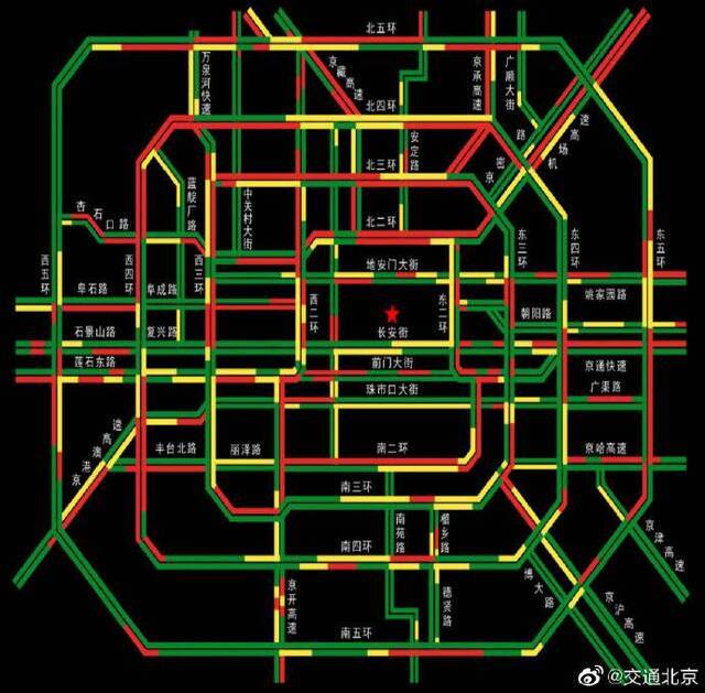 北京周一现早高峰：目前全路网严重拥堵