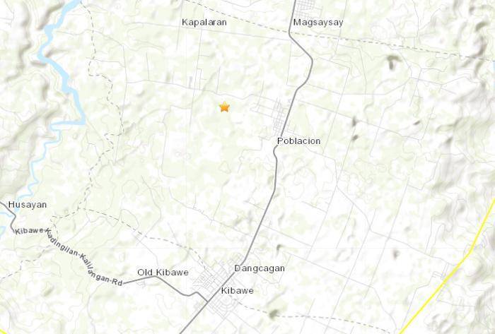 菲律宾南部地区发生5.9级地震 震源深度25.8公里